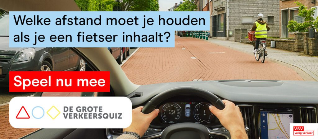 Test jouw kennis tijdens De Grote Verkeersquiz